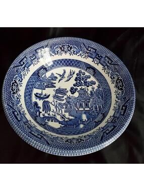 Churchill Staffordshire Blue Willow 6" Fruit Bowls,$8 Each
